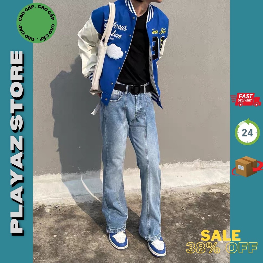 [Hàng Cao Cấp] Quần Jeans Ống Loe Rockboiz - Rockboiz Flared Jeans | BigBuy360 - bigbuy360.vn