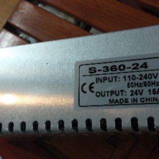 Nguồn tổ ong 24v-15a có quạt làm mát, nguồn led dây 24v