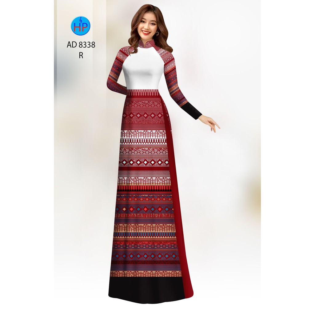 Vải may áo dài in 3D thổ cẩm vừa mộc mạc vừa thanh lịch