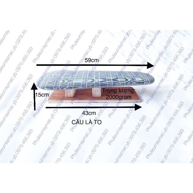 Cầu là gỗ để ủi quần áo loại đẹp