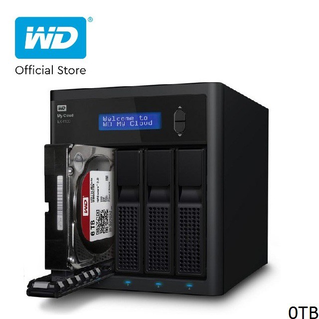 Ổ cứng Western Digital WD My Cloud EX4100 0TB.