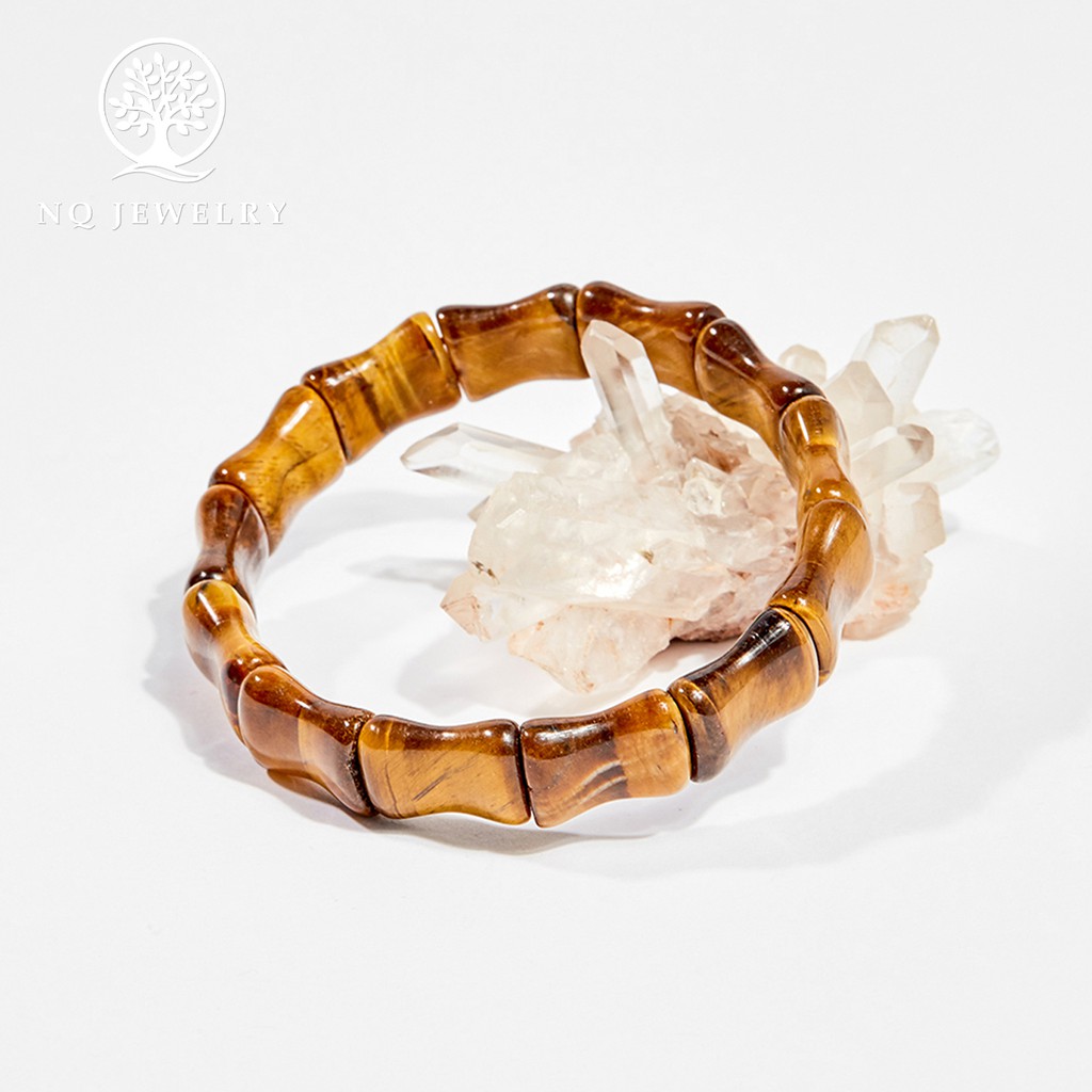 Vòng tay bản đốt trúc - NQ Jewelry