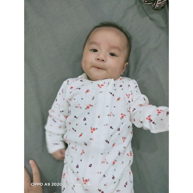 Body cotton liền tất thỏ Baby Berry
