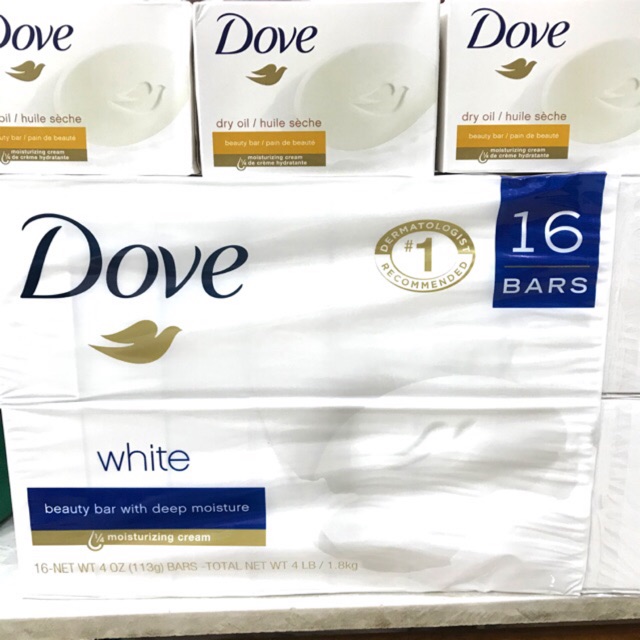 🚿🚿Xà phòng cục Dove Mỹ White Beauty mỹ