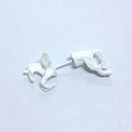 Bông tai hợp kim hình ngựa Unicorn