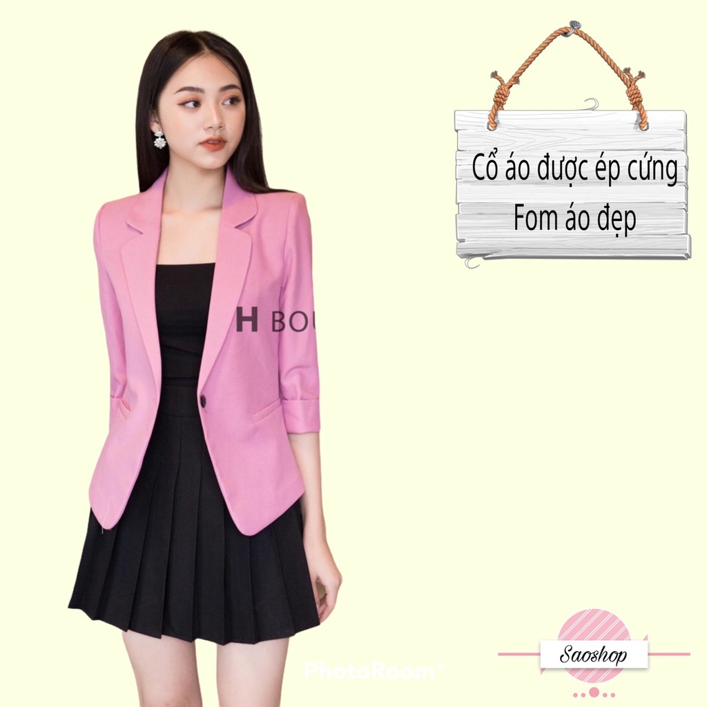 [Mã SGTTC40K giảm đến 40K đơn 50K] Áo Vest nữ công sở Oxatyl M003 tay lỡ 1 lớp chất liệu vải mềm mịn cao cấp | BigBuy360 - bigbuy360.vn