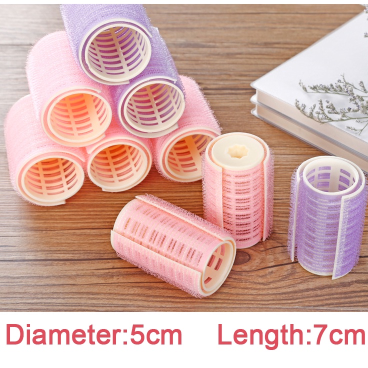 Set 2 Lô Uốn Tóc Tạo Kiểu Xoăn Bồng Bềnh DIY