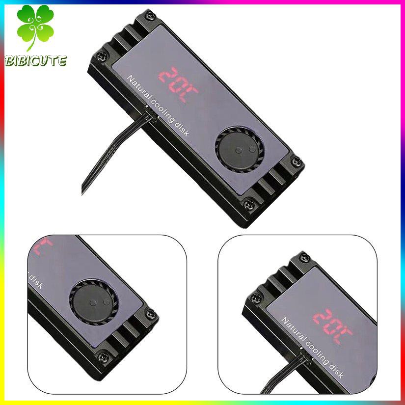 Quạt Tản Nhiệt Điện Tử M.2 Màn Hình Hiển Thị Nhiệt Độ Không Gây Tiếng Ồn | BigBuy360 - bigbuy360.vn