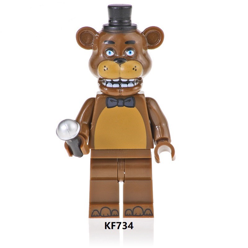 Bộ Đồ Chơi Lắp Ráp Nhân Vật Trong Five Nights At Freddy
