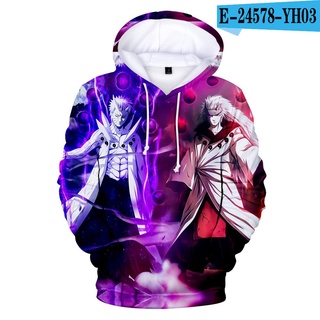 Áo Hoodie In Hình Naruto Uchiha Sasuke Itachi Phong Cách Harajuku Đường Phố Mới Cho Nam