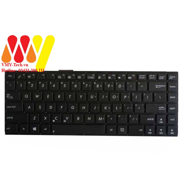 [Mã ELORDER5 giảm 10K đơn 20K] Bàn phím laptop Asus K46 K46C K46CA K46CB K46CM - NEW - Keyboard BH 9 Tháng