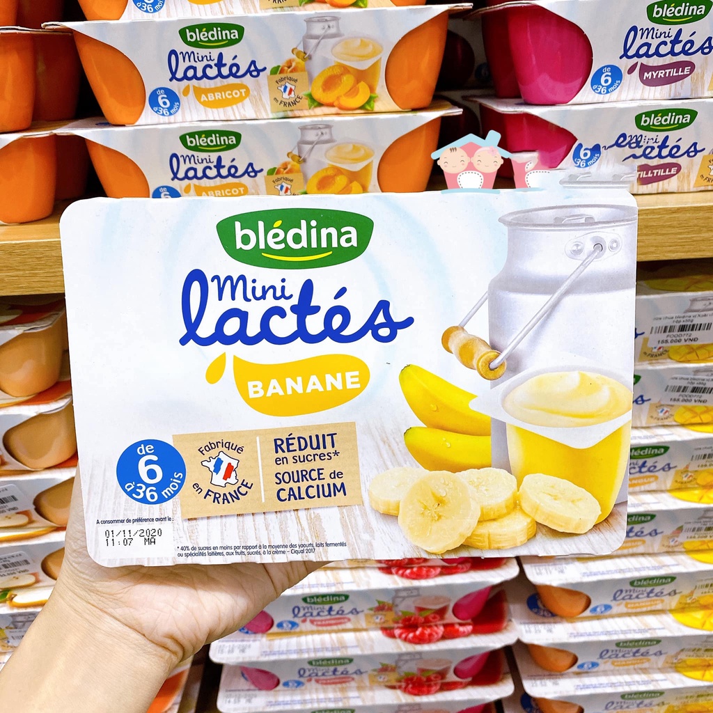 Sữa chua Bledina Pháp  Cho bé 6M+