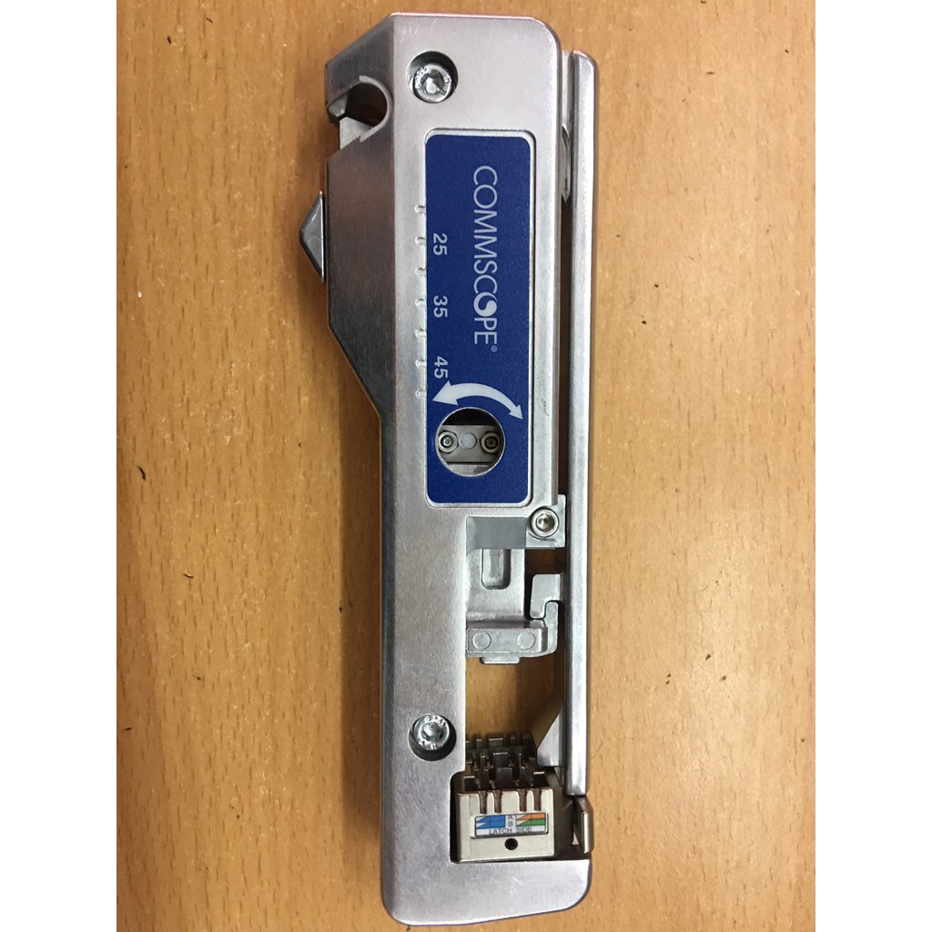Kìm bóp nhân mạng, kìm bấm nhân wallplate cat5, cat6 Commscope AMP