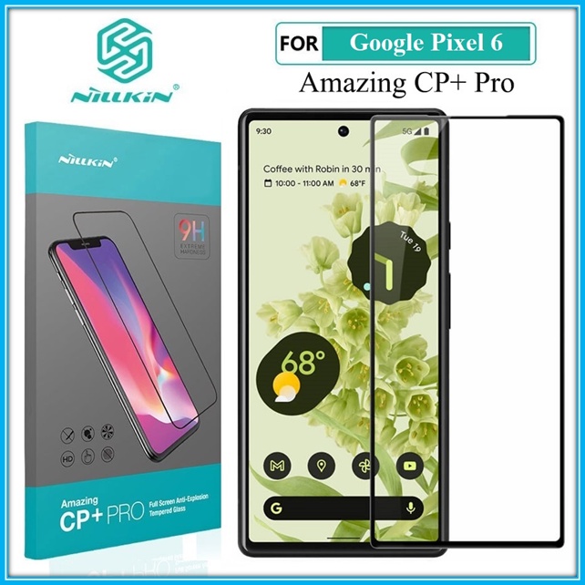 Kính cường lực Full màn Google Pixel 6, Pixel 6A - Kính cường lực Nillkin CP+Pro Full màn Google Pix