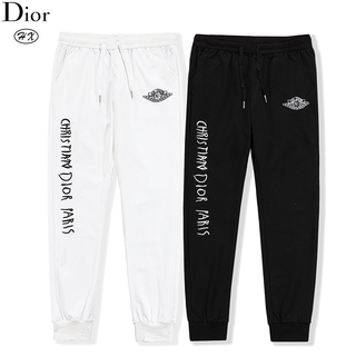 Quần dài cotton thêu họa tiết thời trang cho nam nữ