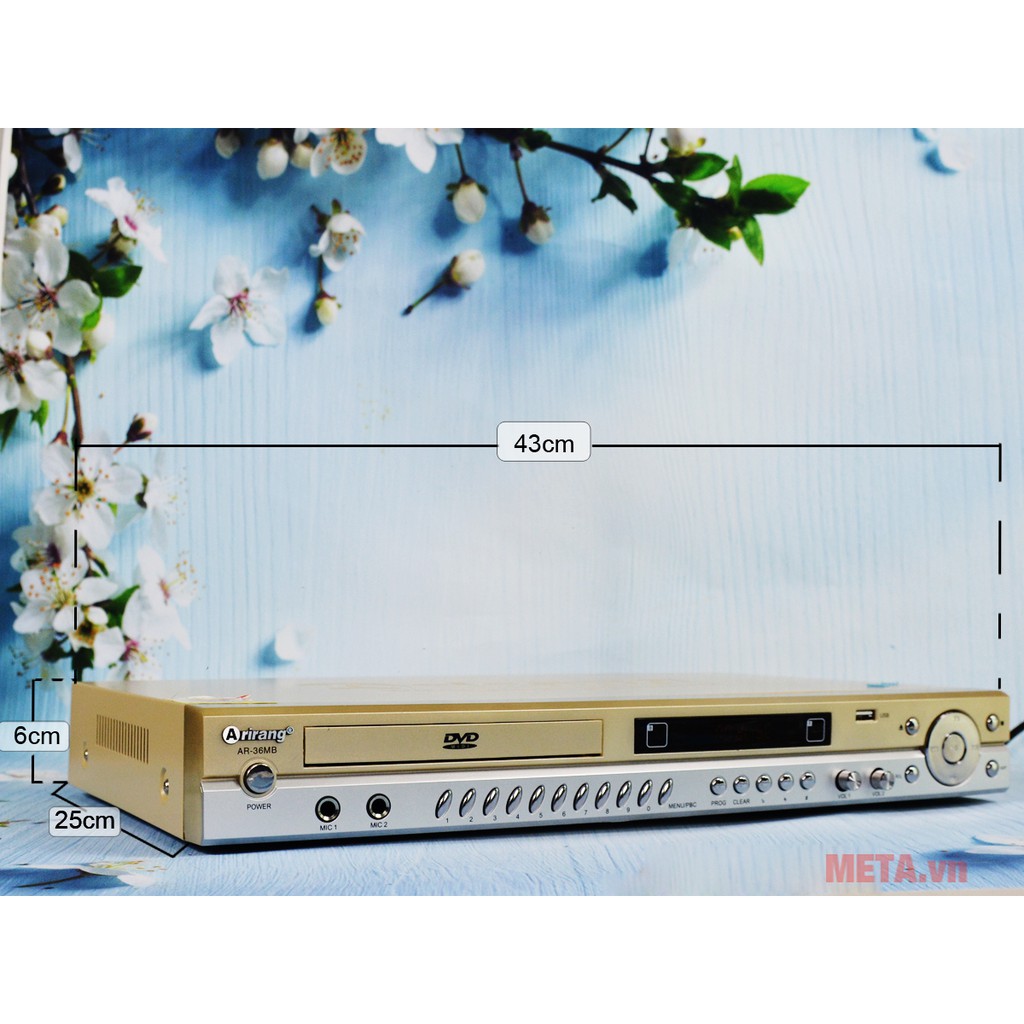 Đầu karaoke 5 số Arirang DVD AR-36MB