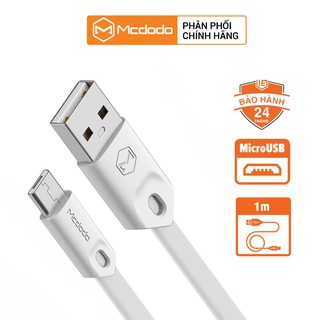 Cáp micro usb mcdodo sạc nhanh qc 3.0 + 2.4a dài 1m dành cho dòng android