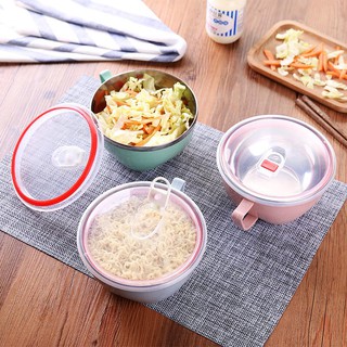 Bát úp mỳ tôm bát lúa mạch  BUM2 ăn cơm tiện dụng dễ thương