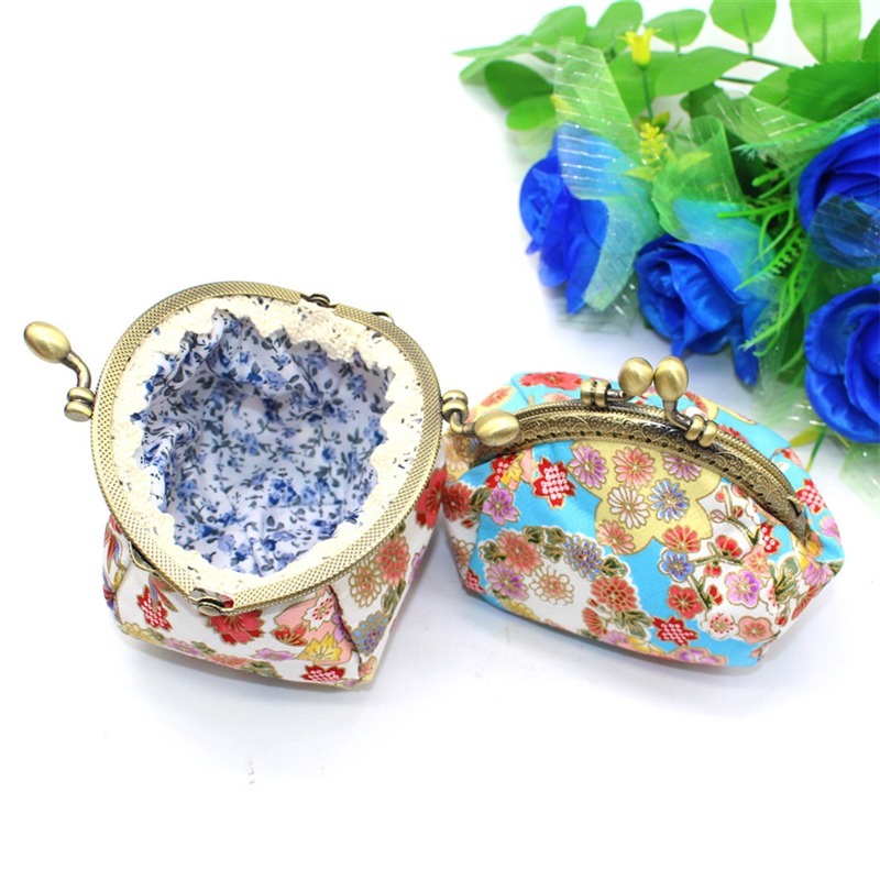 Ví clutch hoa Vintage Retro cho nữ