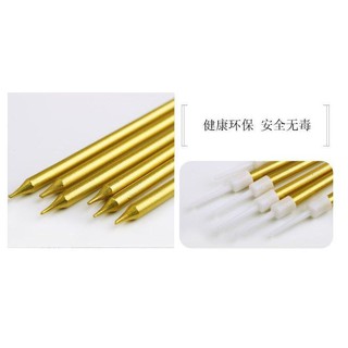 Nến vỉ dài màu bạc