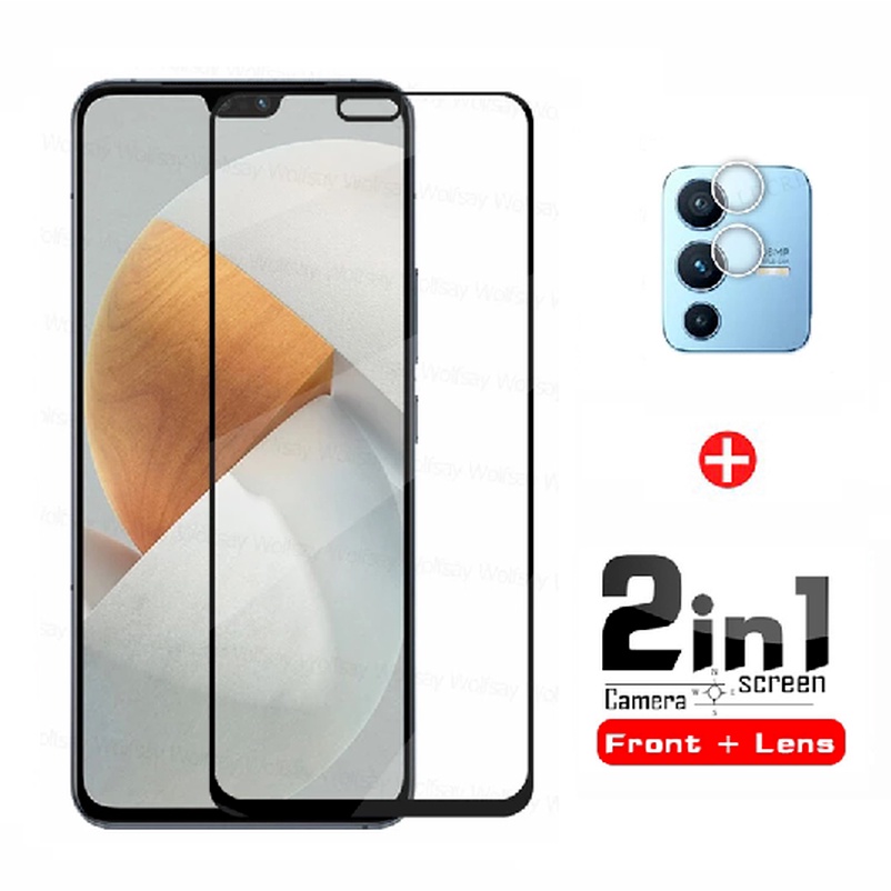 Ốp Điện Thoại Kính Cường Lực Cho Vivo V23 5G V21e V23e V21 Y76 5G Y15s Y15A Y33s Y12A Y12s Y72 5G X70 X60 Pro