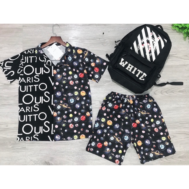 Bộ Đi Biển Đi Chơi Hot Hít Mùa Hè Này, Chợ Ninh Hiệp Gia Lâm Hà Nội Bán Buôn Bán Lẻ Các Mặt Hàng Thời Trang Nam