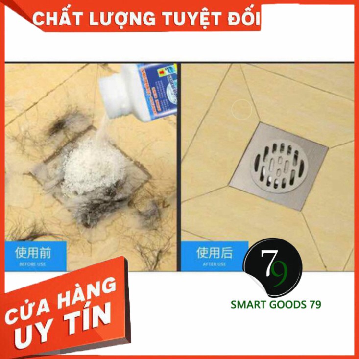 [ Chính Hãng ] [Freeship hàng cao cấp 129] Bột thông tắc cống bồn cầu thần thánh cho đường ống rửa bát bể phốt nghẹt tắc