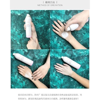 Cuir Xịt trắng da thần thánh