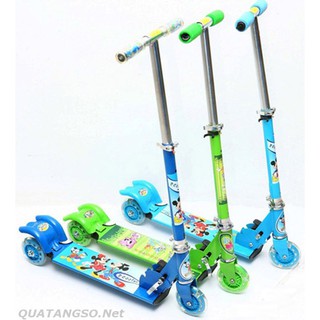 Xe trượt scooter bánh phát sáng
