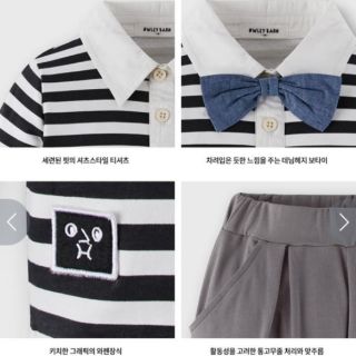 Set bộ nơ cổ bé trai Owley Barn- nhập Hàn