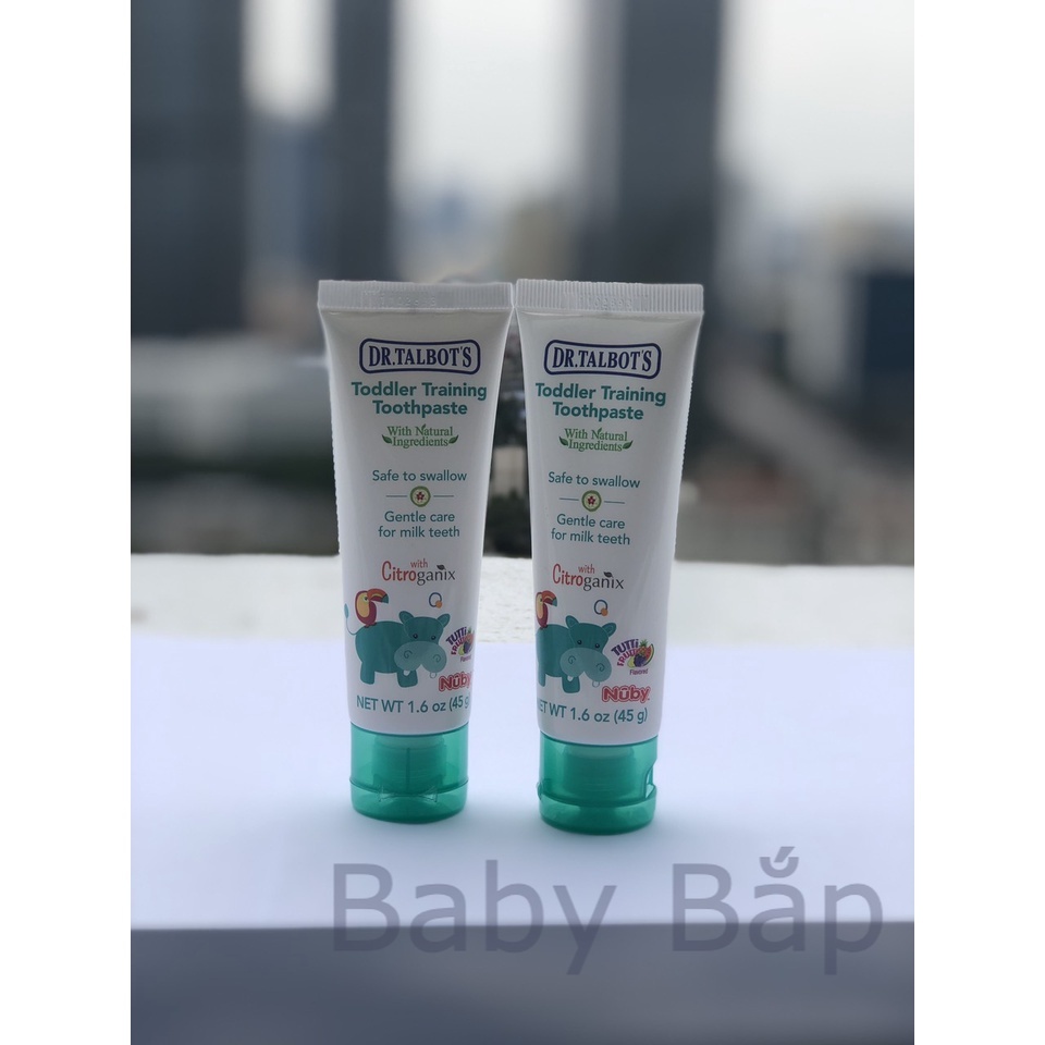 Kem đánh răng Organic Nuby Dr. Talbot's USA