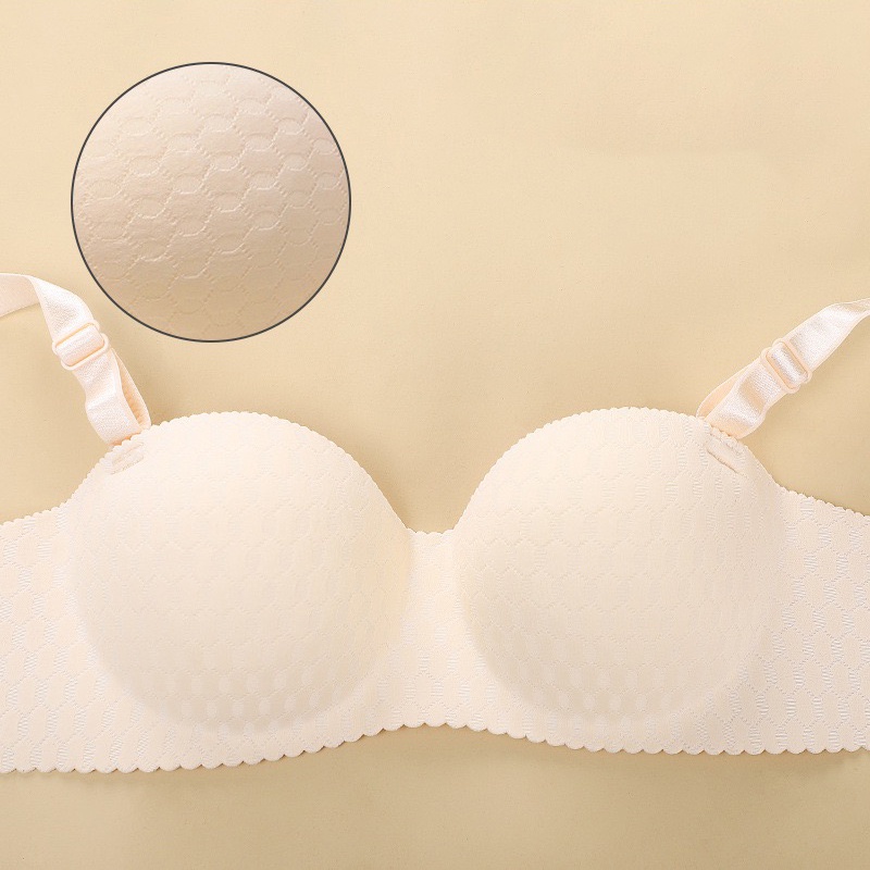 Áo ngực AOWEINISI không gọng cúp 1/2 có đệm mút nâng ngực thoáng khí thời trang quyến rũ dành cho nữ