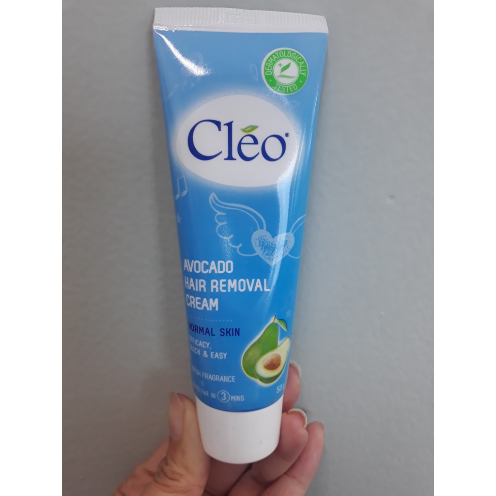 Kem tẩy lông chân Cleo Bơ Normal Skin Dành Cho Da Thường 50g