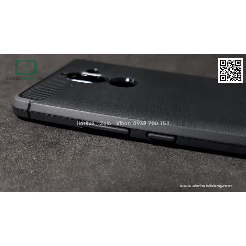 Ốp lưng Nokia 7 Plus Likgus chống sốc vân kim loại