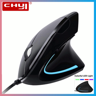 Chuột dọc có dây 5D Ergonomic Chuột chơi game RGB 800/1200/2000/3200 dpi USB chuột quang chuột máy tính chuột phải cho máy tính / máy tính xách tay / máy tính để bàn
