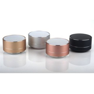 LOA MINI Loa Bluetooth A10, Loa mini Vỏ Nhôm CÓ ĐÈN NHẤP NHÁY