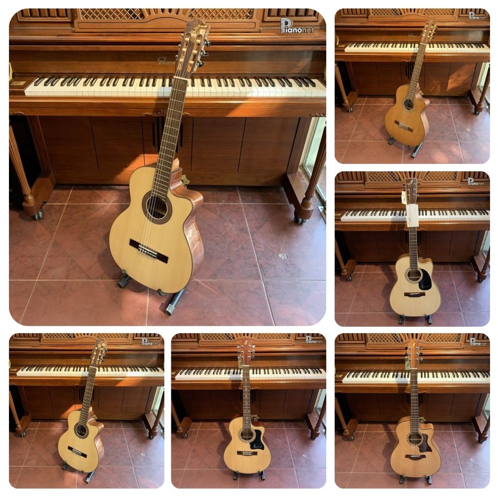 Đàn Guitar Ba Đờn Full Phụ Kiện - Acoustic Classic - VE70 J100 J120 J200 J260 VE70C C100 C100J C170 C250J C350J T350 DAM