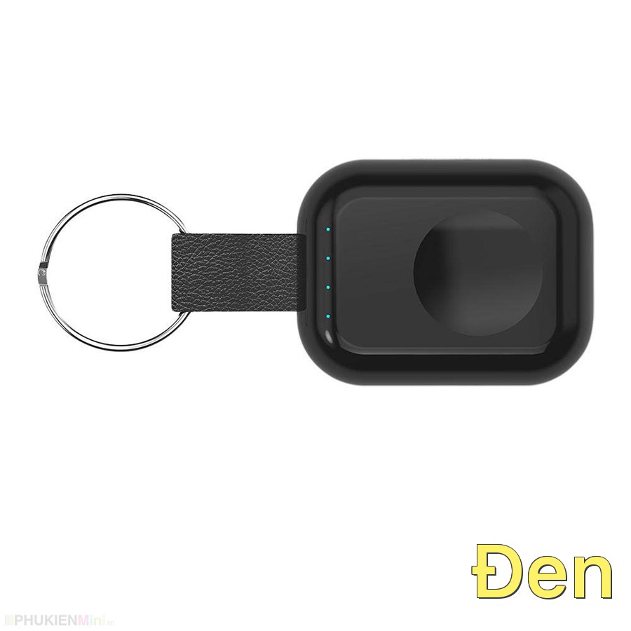  Pin sạc dự phòng không dây mini, mặt hít nam châm cho Apple Watch series 1/2/3/4 dung l