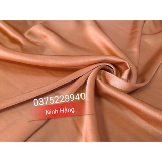 Vải xd lụa hàn ngọc trai đủ màu đẹp