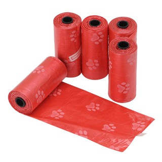 5 cuộn bao chứa chất thải thú cưng
