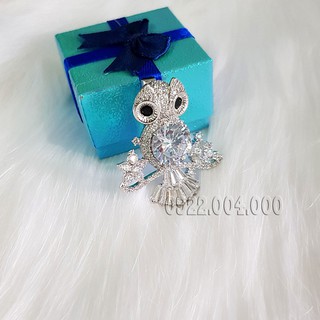 Cài áo con cú vọ CZ865