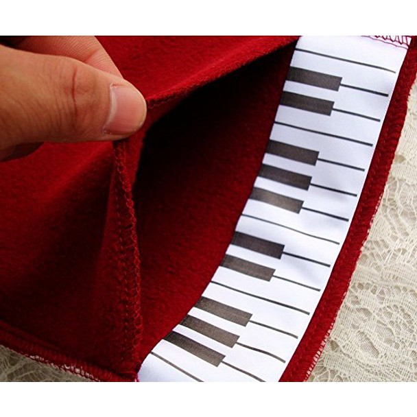 Khăn Lau Đàn Siêu Mềm, Siêu Sạch, Thiết Kế Độc Đáo Hình Bàn Phím Piano