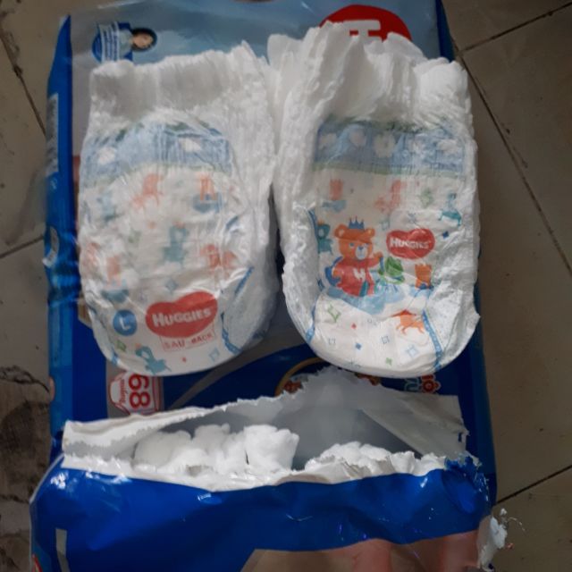 Combo 60 miếng bỉm quần Huggies size M (hàng trần)