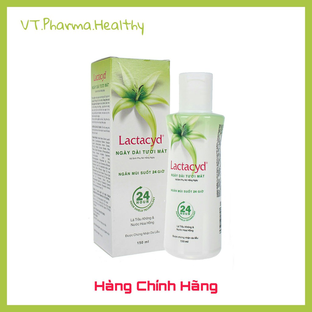 Dung Dịch Vệ Sinh Phụ Nữ Lactacyd Ngày Dài Tươi Mát 150ml