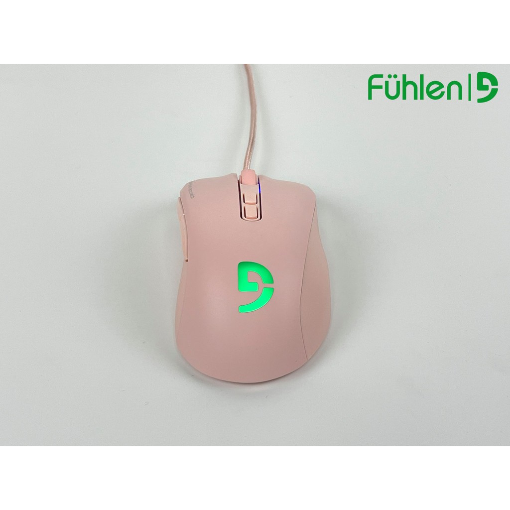 Chuột có dây game Fuhlen G90 Pink - bảo hành 24 tháng chính hãng.