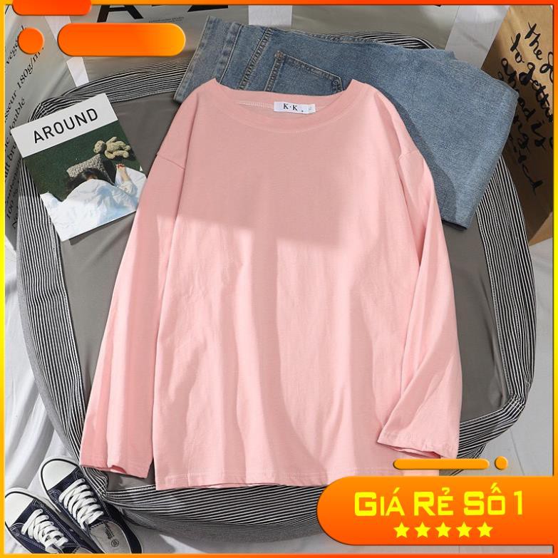 [ Baggy Style ] Áo phông tay dài unisex phom rộng tại Thế Giới Quần Jeans Nam | BigBuy360 - bigbuy360.vn