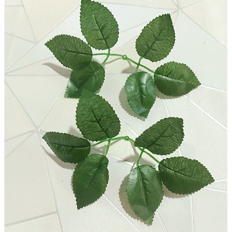 100gr LÁ HOA HỒNG DÙNG CHO CẮM, BÓ ,HOA SÁP ,HOA GIẤY ,HOA Hanmade