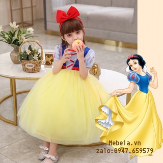 Váy đầm công chúa Bạch Tuyết - Snowhite cho bé 12-27kg