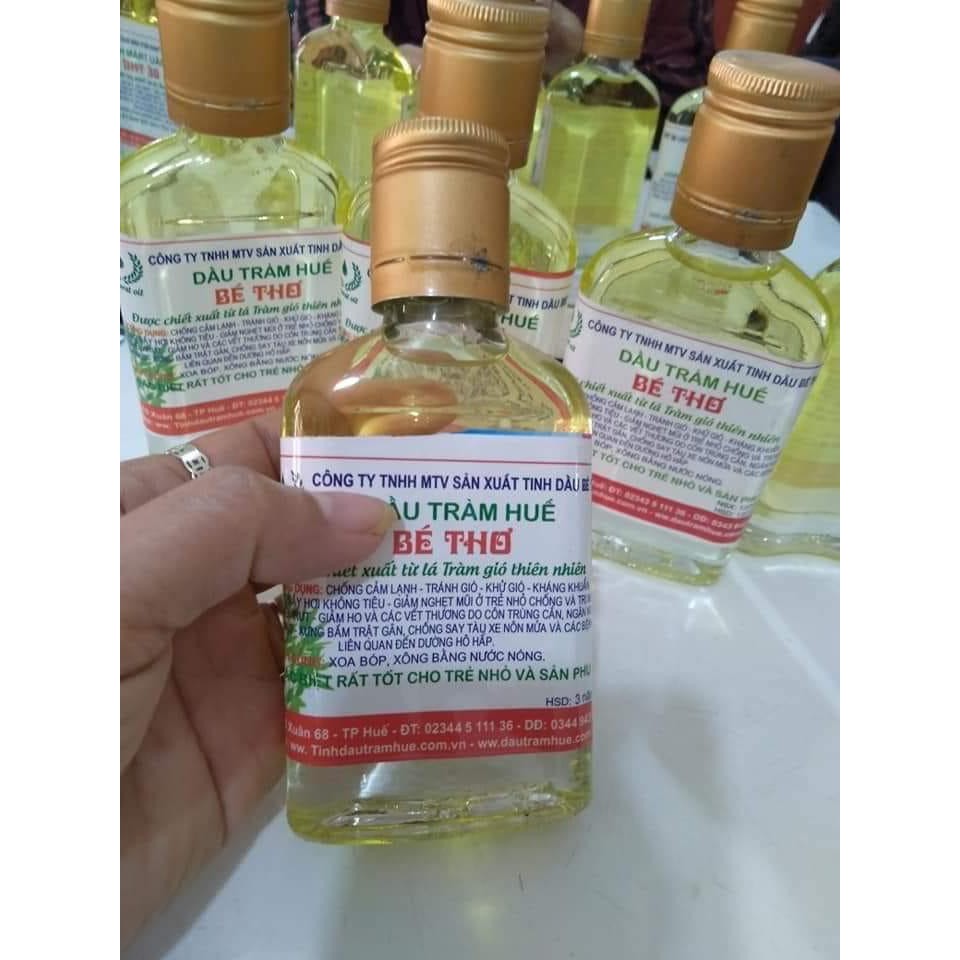 Tinh dầu tràm Huế nguyên chất loại 1 (100ML)