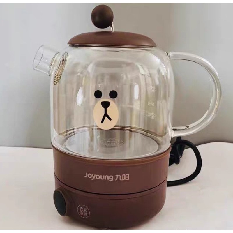 [ORDER] Ấm đun siêu tốc, hầm canh LINE friends tiện dụng nhỏ xinh ấm điện làm đẹp căn bếp